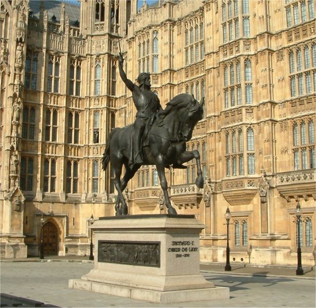 文件:Richard I of England - Palace of Westminster - 24042004.jpg